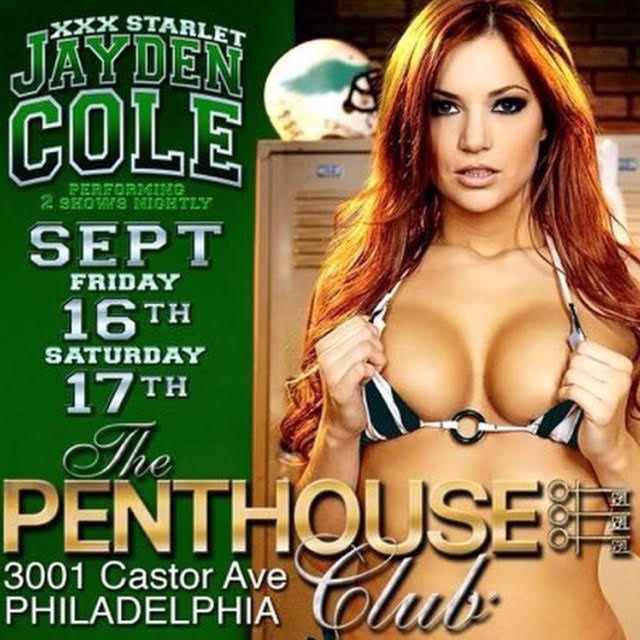 “Jayden Cole at The Penthouse Club in Philly This Weekend”