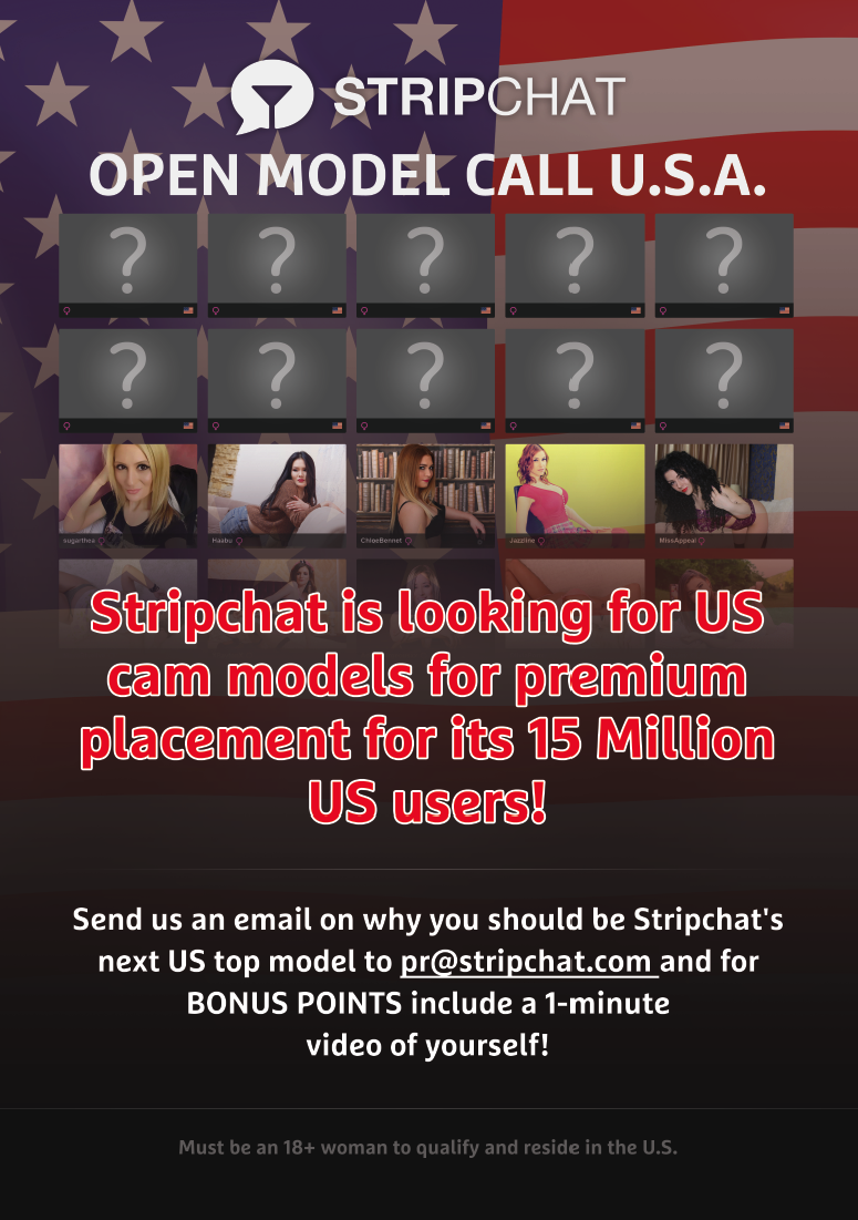 “Stripchat Hits U.S.A. with Open Model Casting Call”