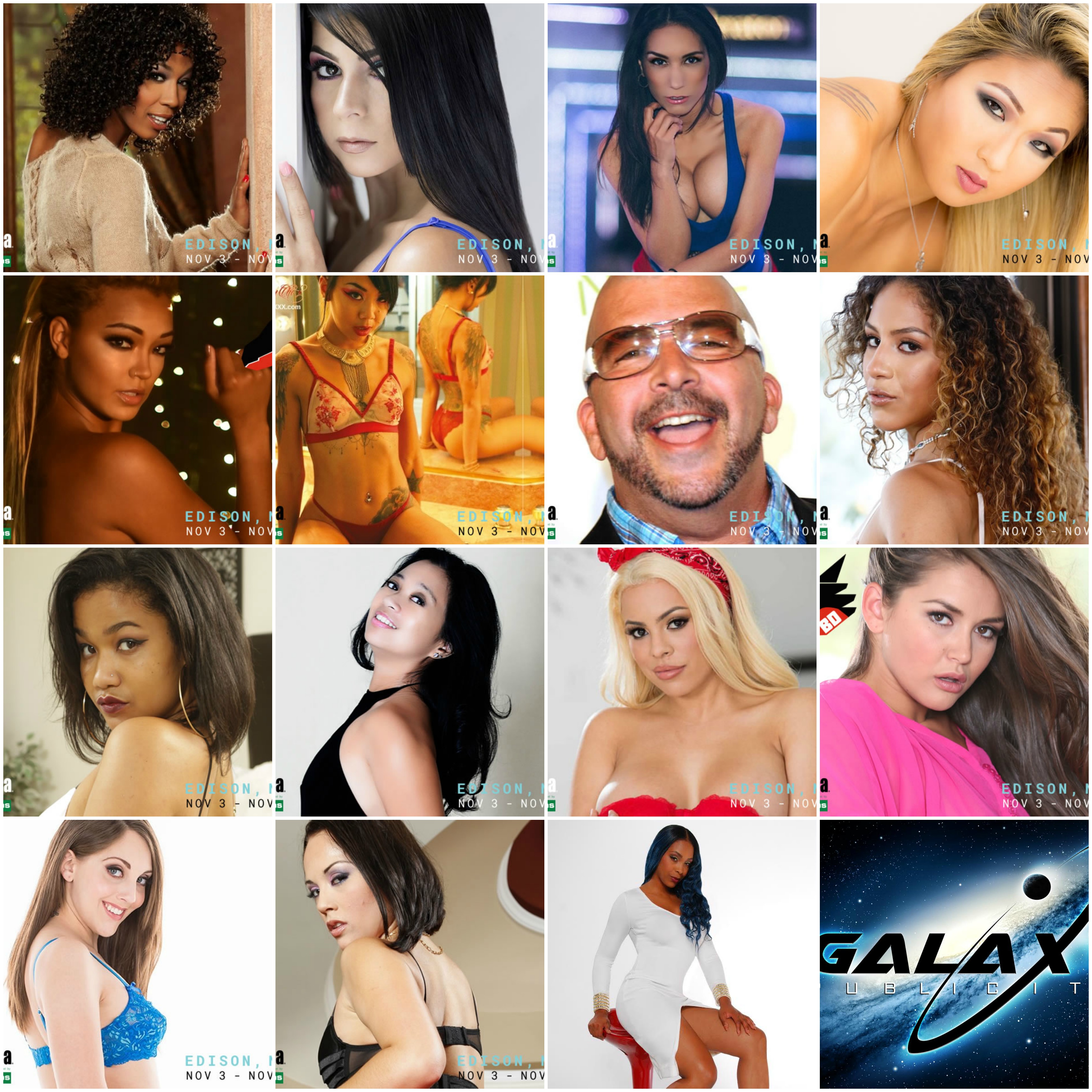 “Galaxy Stars Attending Exxxotica New Jersey in November”