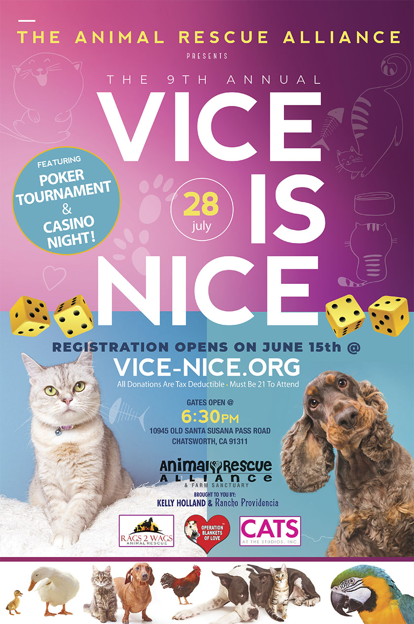 “Annual Vice Is Nice Charity Event set for tomorrow July 28th ”