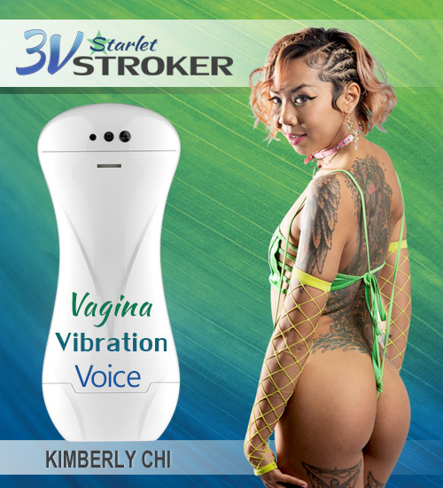 “Kimberly Chi new 3V Stroker out now, appearing at Exxxotica New Jersey”