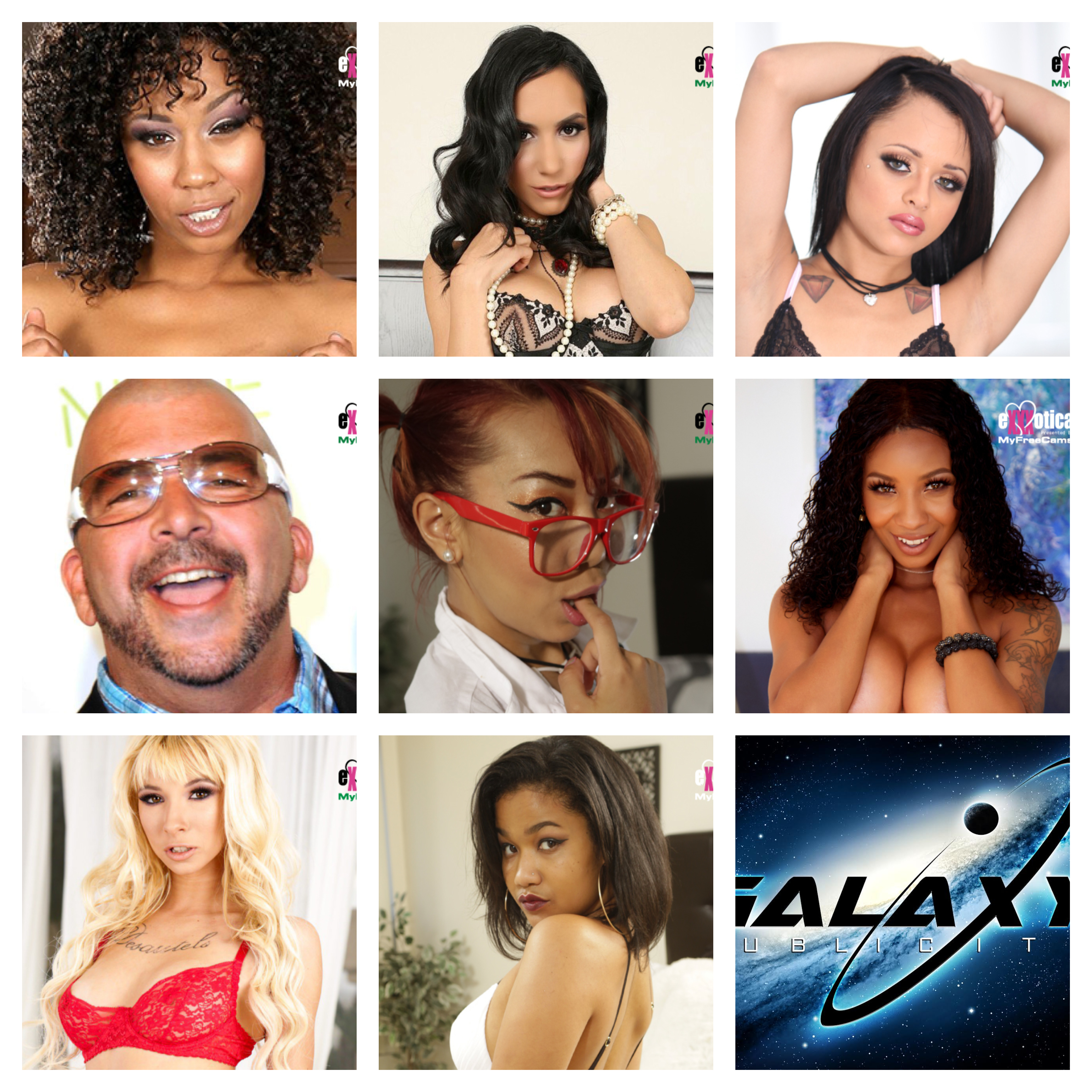 “XXX Stars Attending Exxxotica New Jersey November 2nd, 3rd, and 4th”