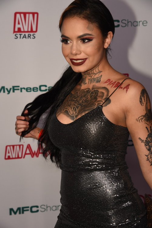 Genevieve Sinn appearing at AVN Expo, dancing at Score’s Jan 23rd Galaxy Publicity